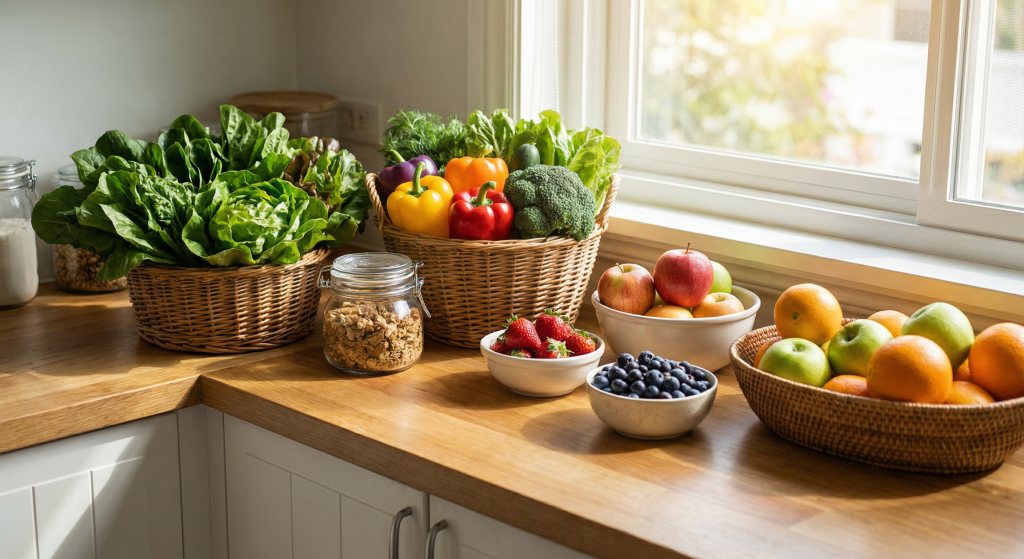 Balanced diet and lifestyle